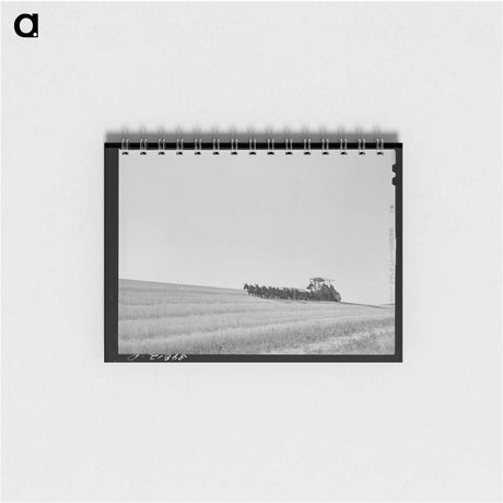 アートメモ帳-Walla Walla Wheat Harvest
 - ラッセル リー Memo.