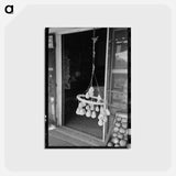 アートポストカード-Pears on Hoop
 - ラッセル リー Postcard.