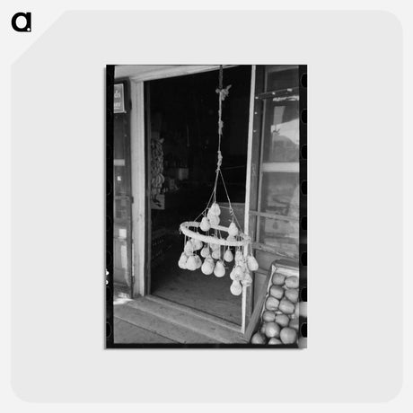 アートポストカード-Pears on Hoop
 - ラッセル リー Postcard.