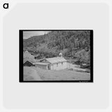 アートポストカード-Mogollon Church
 - ラッセル リー Postcard.