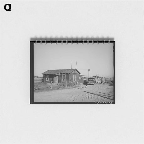 アートメモ帳-House and Shed, Bull Tract
 - ラッセル リー Memo.