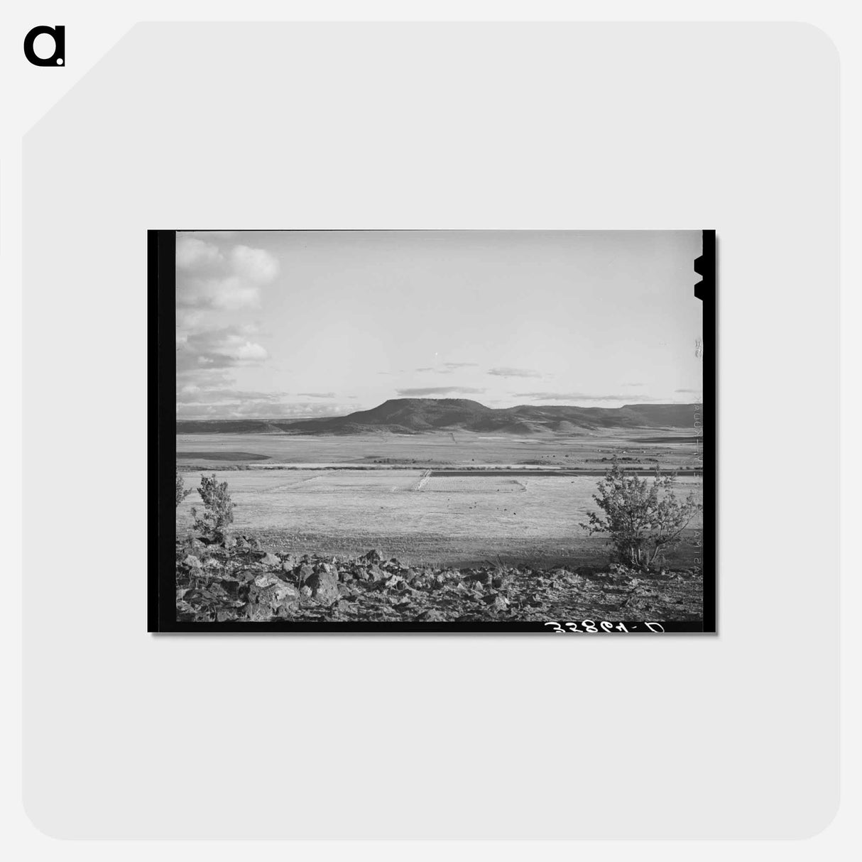 アートポストカード-Valley of the Little Colorado River
 - ラッセル リー Postcard.