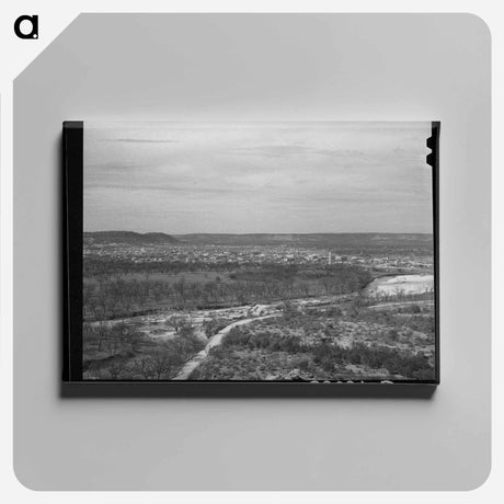 アートパネル-Junction, Texas
 - ラッセル リー Canvas.