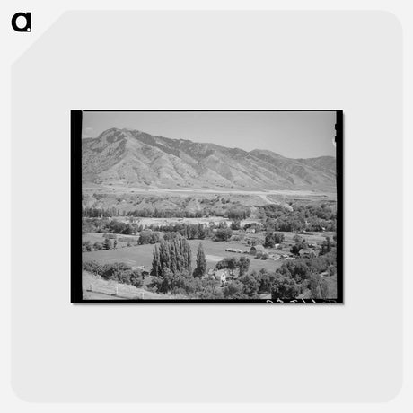 アートポストカード-Cache County Farms
 - ラッセル リー Postcard.