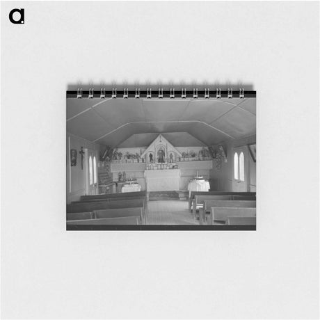 アートメモ帳-Interior of Chapel
 - ラッセル リー Memo.