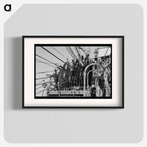 アートポスター-Shasta Dam Wheelhouse
 - ラッセル リー Poster.