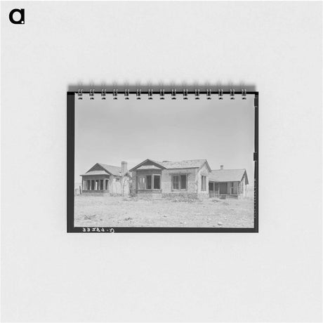 アートメモ帳-Walking X Ranch House
 - ラッセル リー Memo.