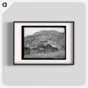 アートポスター-Backyards in Telluride
 - ラッセル リー Poster.