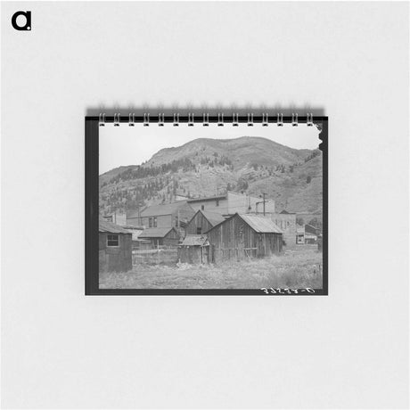 アートメモ帳-Backyards in Telluride
 - ラッセル リー Memo.