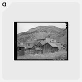アートポストカード-Backyards in Telluride
 - ラッセル リー Postcard.