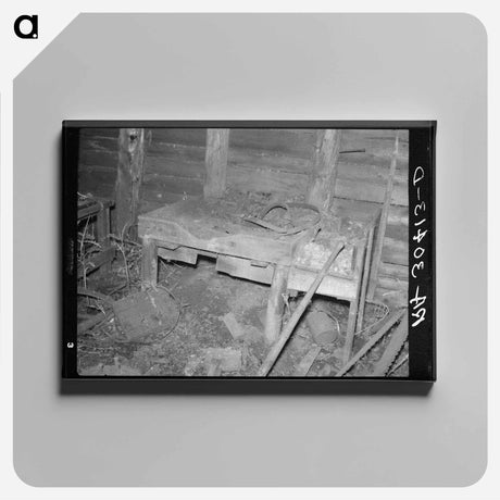 アートパネル-Remains of Smith's Forge
 - ラッセル リー Canvas.