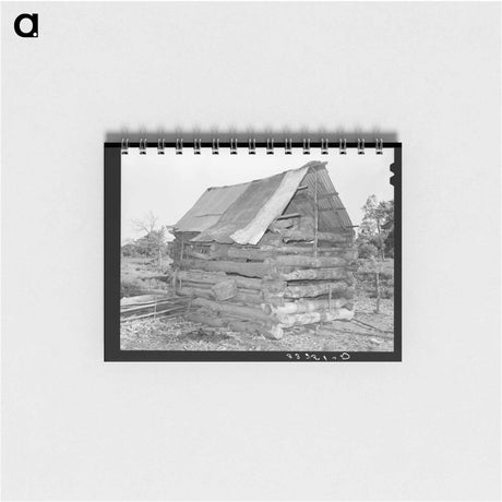 アートメモ帳-Shed of Indian Agricultural Worker
 - ラッセル リー Memo.