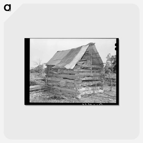 アートポストカード-Shed of Indian Agricultural Worker
 - ラッセル リー Postcard.