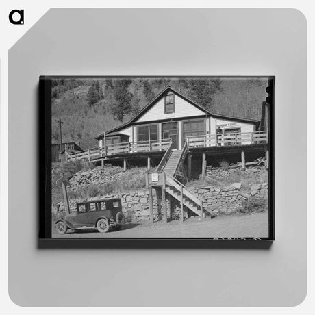 アートパネル-Liquor Store at Ophir
 - ラッセル リー Canvas.