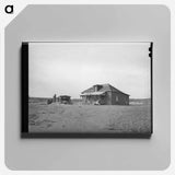 アートパネル-Farmstead, Concho, Arizona
 - ラッセル リー Canvas.