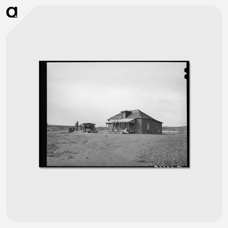 アートポストカード-Farmstead, Concho, Arizona
 - ラッセル リー Postcard.