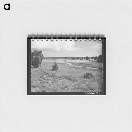 アートメモ帳-Concho Dam Reservoir
 - ラッセル リー Memo.