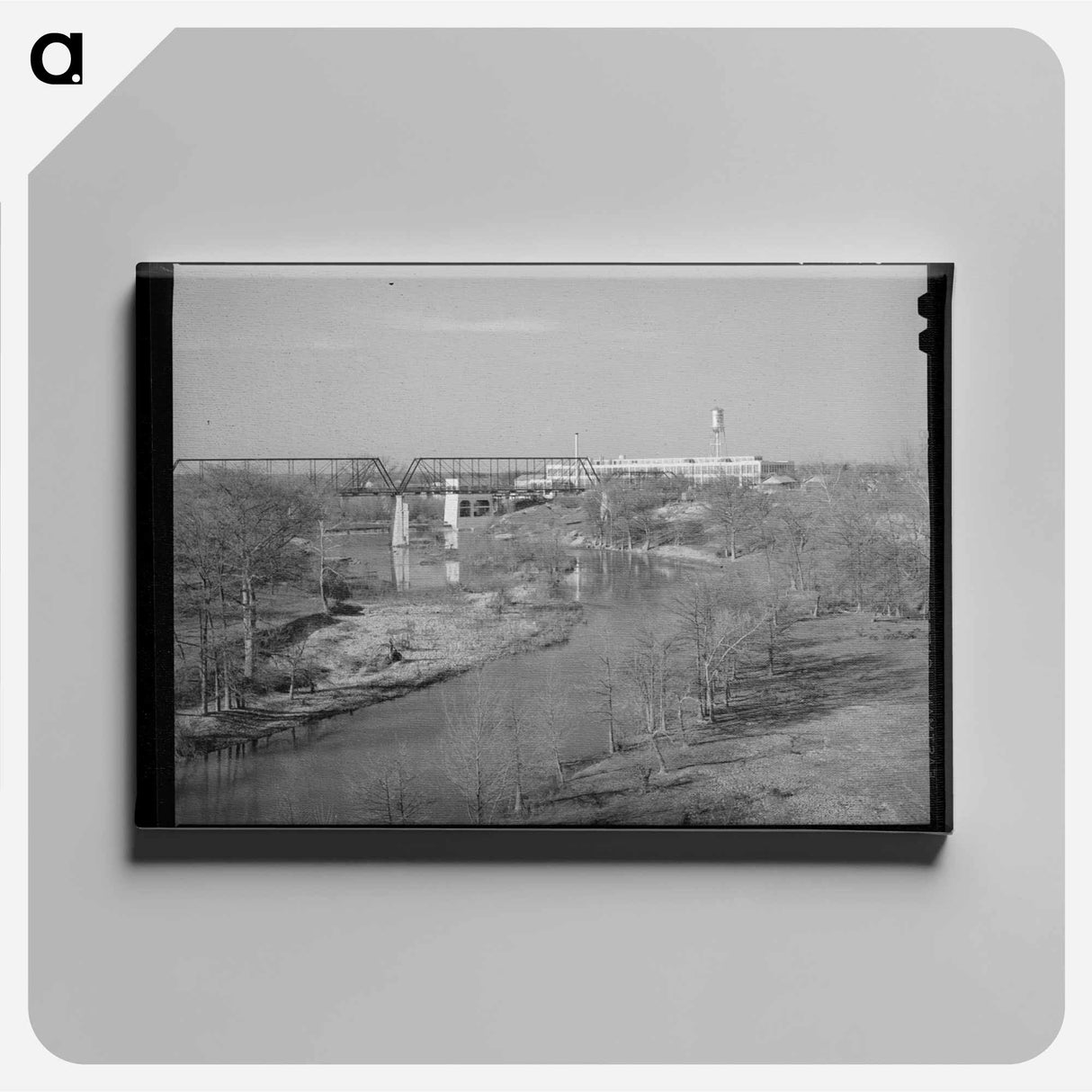 アートパネル-Textile Mills, New Braunfels
 - ラッセル リー Canvas.