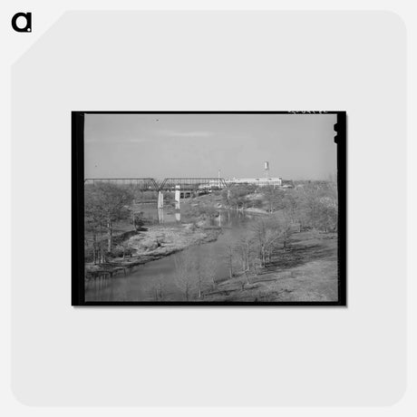 アートポストカード-Textile Mills, New Braunfels
 - ラッセル リー Postcard.