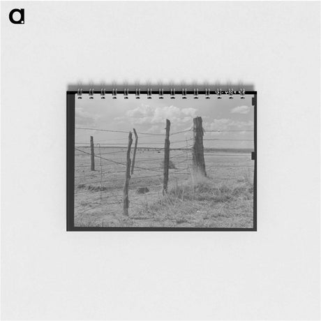 アートメモ帳-Fence Construction, Marfa
 - ラッセル リー Memo.