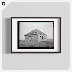 アートポスター-Abandoned Schoolhouse
 - ラッセル リー Poster.