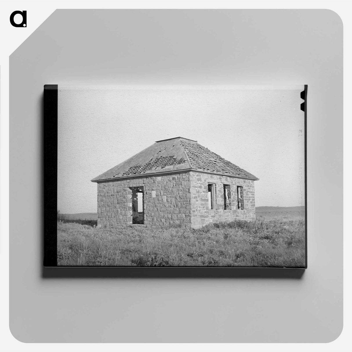 アートパネル-Abandoned Schoolhouse
 - ラッセル リー Canvas.