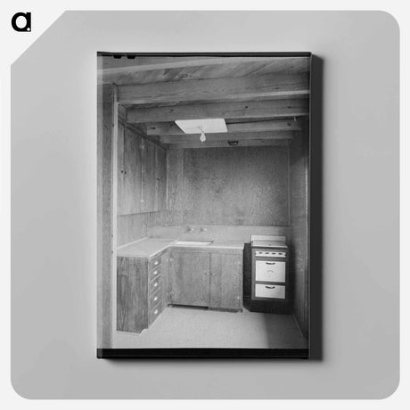 アートパネル-Kitchen, Sinton, Texas
 - ラッセル リー Canvas.
