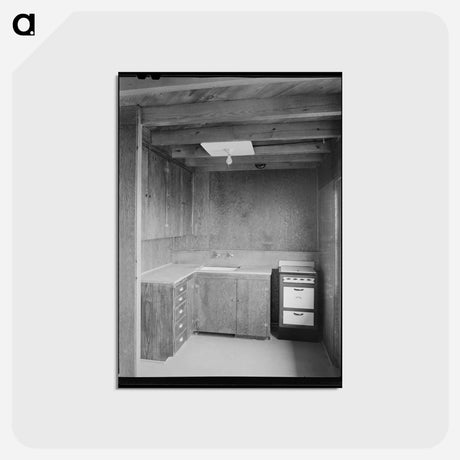 アートポストカード-Kitchen, Sinton, Texas
 - ラッセル リー Postcard.