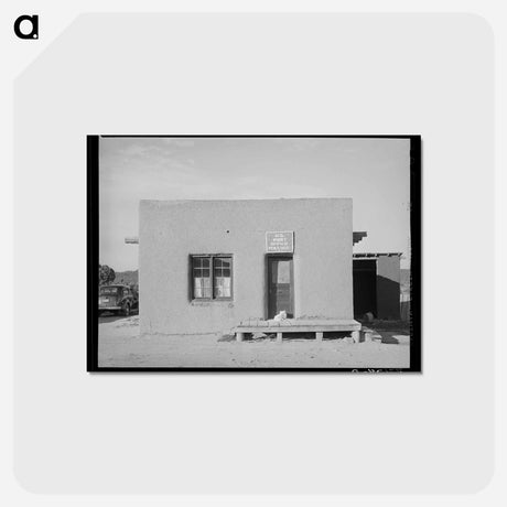 アートポストカード-Penasco Post Office
 - ラッセル リー Postcard.