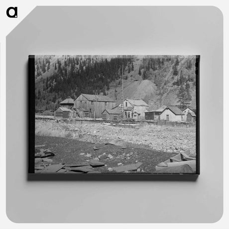 アートパネル-Eureka Backyards
 - ラッセル リー Canvas.
