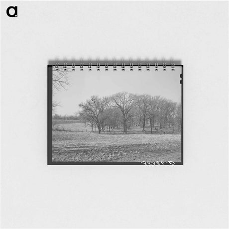 アートメモ帳-Landscape. McIntosh County, Oklahoma
 - ラッセル リー Memo.