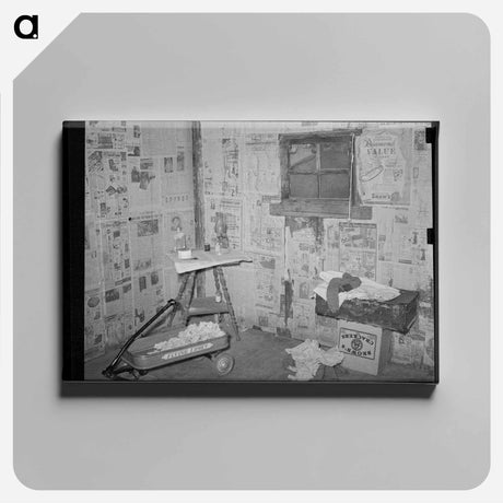 アートパネル-Living Room Corner
 - ラッセル リー Canvas.