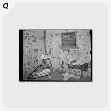 アートポストカード-Living Room Corner
 - ラッセル リー Postcard.