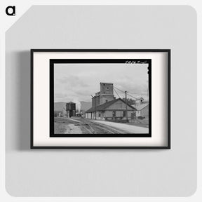 アートポスター-Bonners Ferry Railroad
 - ラッセル リー Poster.