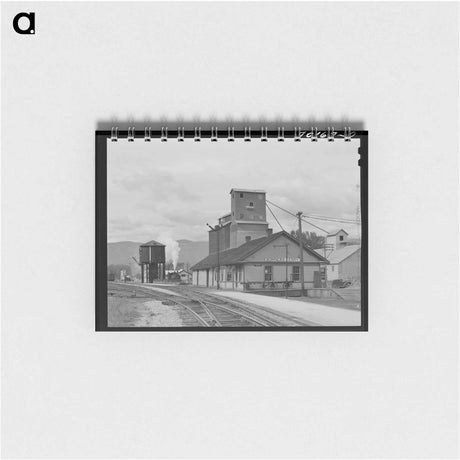 アートメモ帳-Bonners Ferry Railroad
 - ラッセル リー Memo.