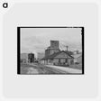 アートポストカード-Bonners Ferry Railroad
 - ラッセル リー Postcard.