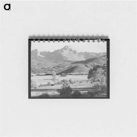 アートメモ帳-Mountain Valley with Mount Sneffels
 - ラッセル リー Memo.