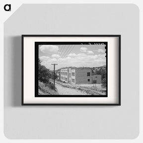 アートポスター-Abandoned School Buildings, Tyrone, New Mexico
 - ラッセル リー Poster.
