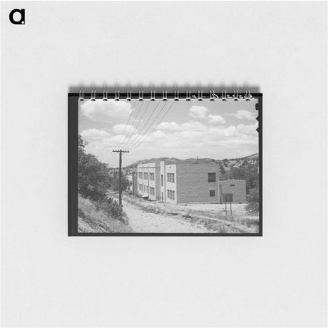 アートメモ帳-Abandoned School Buildings, Tyrone, New Mexico
 - ラッセル リー Memo.