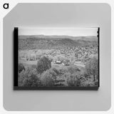 アートパネル-Navajo County Ranch
 - ラッセル リー Canvas.