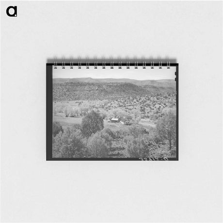 アートメモ帳-Navajo County Ranch
 - ラッセル リー Memo.