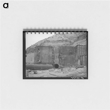 アートメモ帳-Abandoned Gold Mill Boilers
 - ラッセル リー Memo.