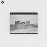 アートメモ帳-Old Henhouse and Privy
 - ラッセル リー Memo.