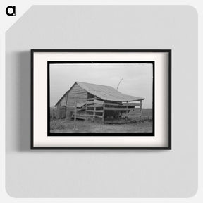 アートポスター-Barn of Sharecropper
 - ラッセル リー Poster.