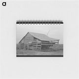 アートメモ帳-Barn of Sharecropper
 - ラッセル リー Memo.