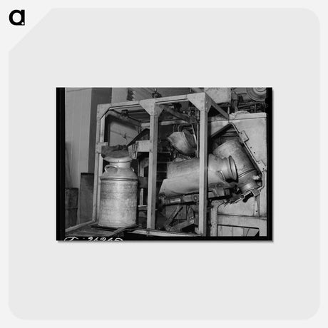 アートポストカード-Dairymen's Creamery
 - ラッセル リー Postcard.