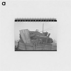 アートメモ帳-Moving Farmer's Belongings
 - ラッセル リー Memo.