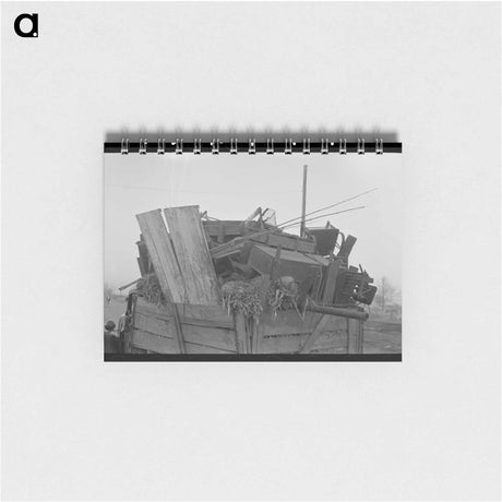 アートメモ帳-Moving Farmer's Belongings
 - ラッセル リー Memo.