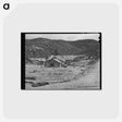 アートポストカード-Burro Mountain Copper County
 - ラッセル リー Postcard.