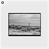 アートポストカード-Port Aransas Trailer Camp
 - ラッセル リー Postcard.